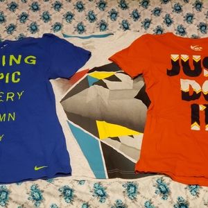 3 size small Nike women's shirts